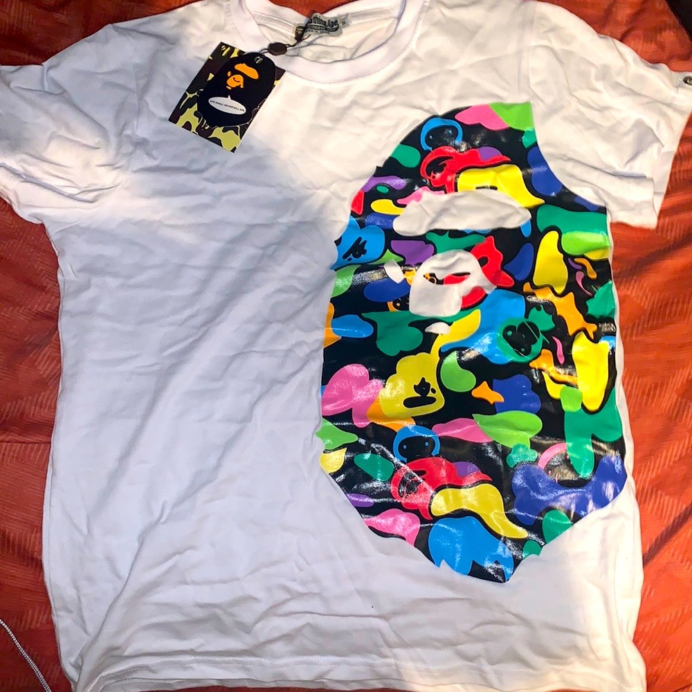 A new bape shirt